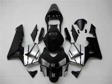 2003-2004 Honda CBR600RR Motorcycle Fairings - Silver Glossy Black Stripe Canada Websites
