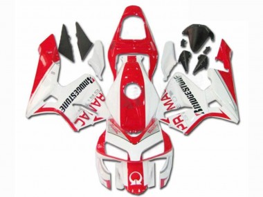 2003-2004 Honda CBR600RR Motorcycle Fairings - White Red Pramac Bridgestone Canada Websites