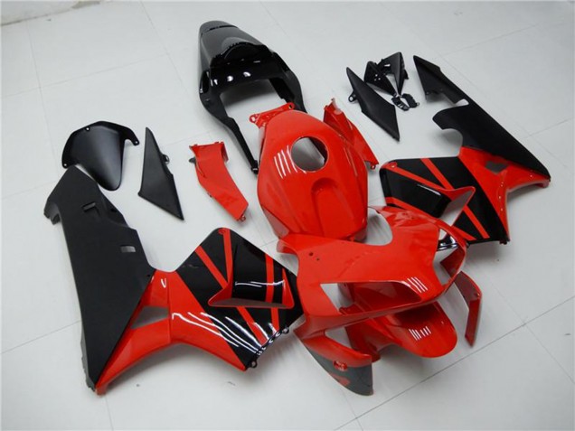 2003-2004 Honda CBR600RR Motorcycle Fairings - Red Glossy Black OEM Style Canada Websites