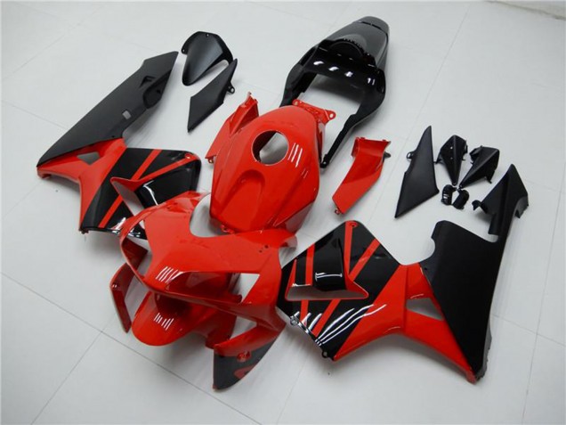 2003-2004 Honda CBR600RR Motorcycle Fairings - Red Glossy Black OEM Style Canada Websites