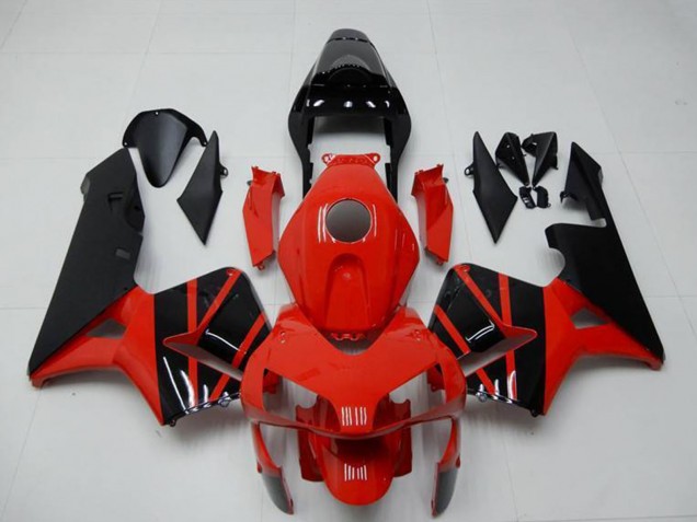 2003-2004 Honda CBR600RR Motorcycle Fairings - Red Glossy Black OEM Style Canada Websites