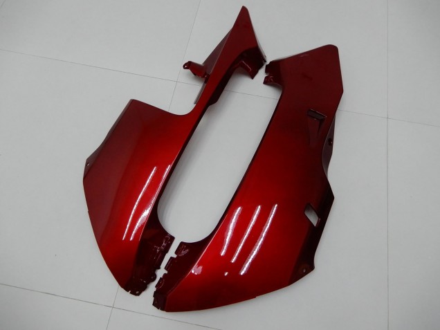 2003-2004 Honda CBR600RR Motorcycle Fairings - Red Matte Black Stripe Canada Websites