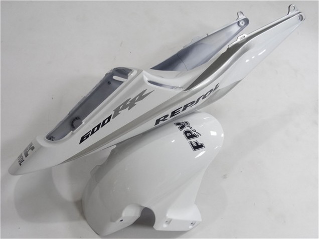 2003-2004 Honda CBR600RR Motorcycle Fairing - White Silver Black Repsol Canada Websites