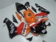 2003-2004 Honda CBR600RR Motorcycle Fairing Kits - Orange White Red Glossy Black Repsol Canada Websites