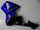 2003-2004 Honda CBR600RR Motorcycle Fairing Kits - Blue Glossy Black Canada Websites