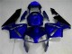 2003-2004 Honda CBR600RR Motorcycle Fairing Kits - Blue Glossy Black Canada Websites