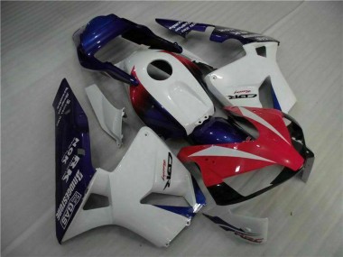 2003-2004 Honda CBR600RR Motorcycle Fairing - White Red Blue Canada Websites
