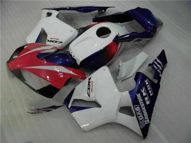 2003-2004 Honda CBR600RR Motorcycle Fairing - White Red Blue Canada Websites