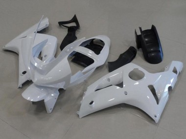 2003-2004 Kawasaki ZX6R Motorcycle Fairings - White Canada Websites