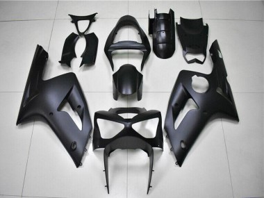 2003-2004 Kawasaki ZX6R Motorcycle Fairings - Matte Black Canada Websites