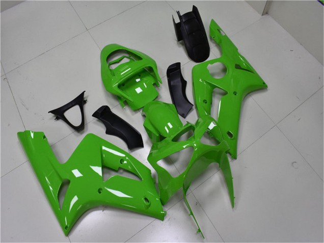 2003-2004 Kawasaki ZX6R Motorcycle Fairing - Green Canada Websites