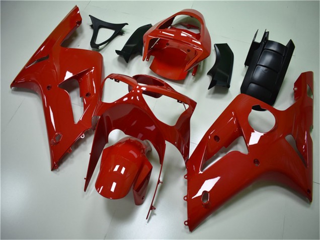2003-2004 Kawasaki ZX6R Motorcycle Fairing Kits - Red Canada Websites