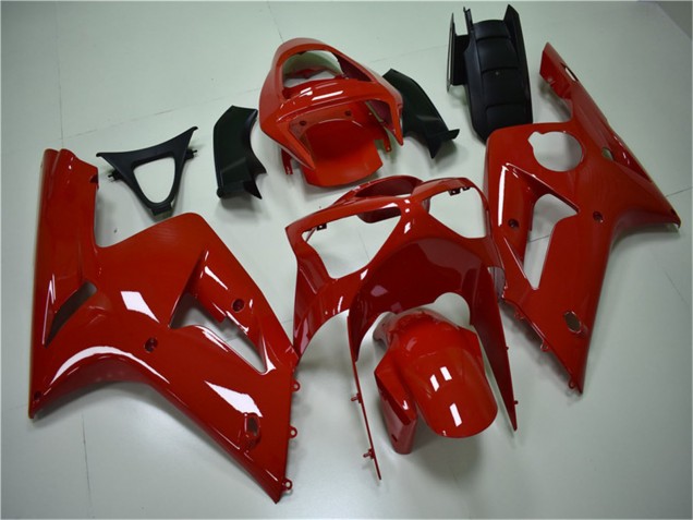 2003-2004 Kawasaki ZX6R Motorcycle Fairing Kits - Red Canada Websites