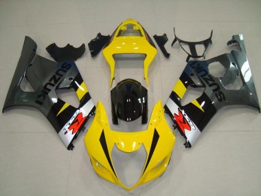 2003-2004 Suzuki GSXR 1000 Motorcycle Fairings - Yellow Silver Grey Black Red Canada Websites