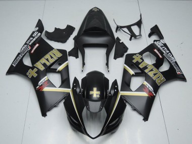 2003-2004 Suzuki GSXR 1000 Motorcycle Fairings - Matte Black Rizla Canada Websites