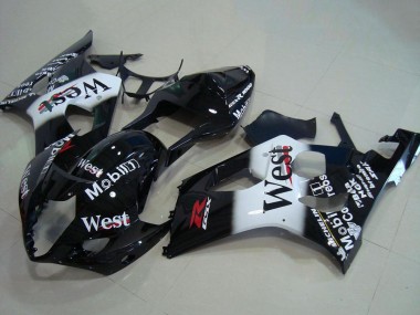 2003-2004 Suzuki GSXR 1000 Motorcycle Fairings - Glossy Black White West Red Canada Websites