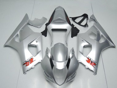 2003-2004 Suzuki GSXR 1000 Motorcycle Fairings - Silver Red OEM Style Canada Websites