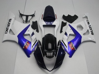 2003-2004 Suzuki GSXR 1000 Motorcycle Fairings - White Blue Glossy Black Red Canada Websites
