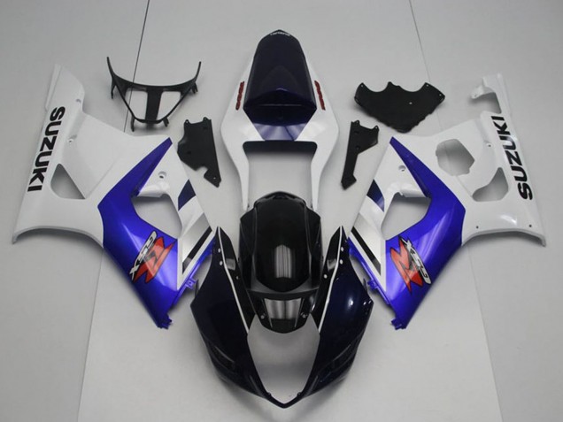 2003-2004 Suzuki GSXR 1000 Motorcycle Fairings - White Blue Glossy Black Red Canada Websites