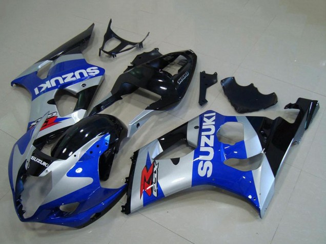 2003-2004 Suzuki GSXR 1000 Motorcycle Fairings - Silver Blue Glossy Black Red Canada Websites