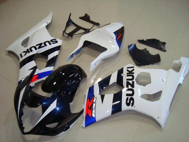 2003-2004 Suzuki GSXR 1000 Motorcycle Fairings - White Blue Dark Blue Red Canada Websites