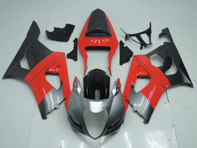 2003-2004 Suzuki GSXR 1000 Motorcycle Fairing - Red Silver Black Canada Websites