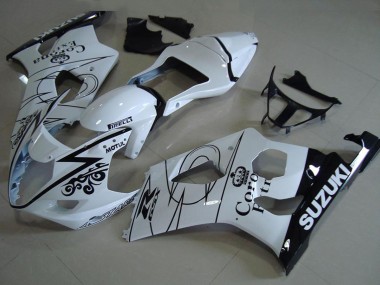 2003-2004 Suzuki GSXR 1000 Motorcycle Fairings - White Black Corona Canada Websites