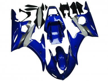 2003-2004 Yamaha YZF R6 Motorcycle Fairing - Blue White Canada Websites