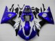 2003-2004 Yamaha YZF R6 Motorcycle Fairings - Blue White Glossy Black Canada Websites
