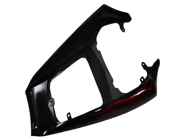 2003-2004 Yamaha YZF R6 Motorcycle Fairing - Glossy Black Red Flame Canada Websites