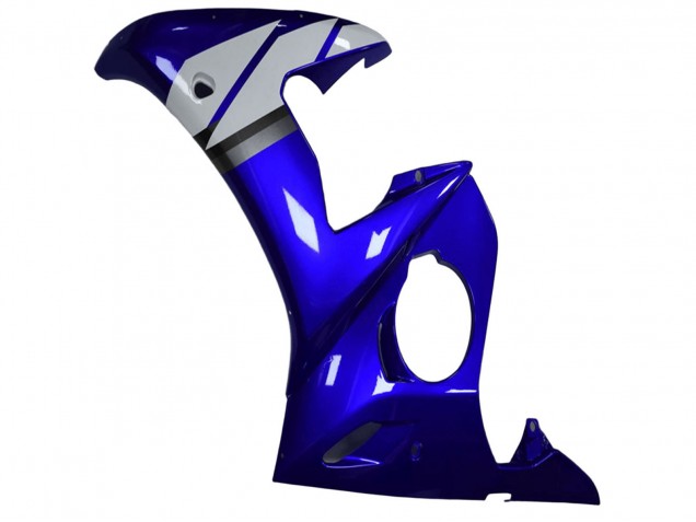 2003-2004 Yamaha YZF R6 Motorcycle Fairings - Blue White Canada Websites