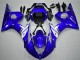 2003-2004 Yamaha YZF R6 Motorcycle Fairings - Blue White Canada Websites