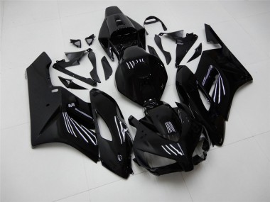 2004-2005 Honda CBR1000RR Motorcycle Fairings - Glossy Black Matte Black Canada Websites