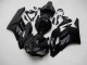 2004-2005 Honda CBR1000RR Motorcycle Fairings - Glossy Black Matte Black Canada Websites
