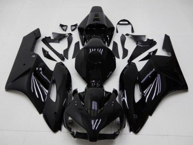 2004-2005 Honda CBR1000RR Motorcycle Fairings - Glossy Black Matte Black Canada Websites