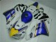 2004-2005 Honda CBR1000RR Motorcycle Fairing - White Blue Yellow Rothmans Canada Websites