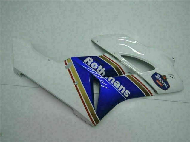 2004-2005 Honda CBR1000RR Motorcycle Fairing - White Blue Yellow Rothmans Canada Websites