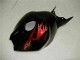 2004-2005 Honda CBR1000RR Motorcycle Fairings - Glossy Black Red Flame Canada Websites