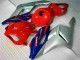 2004-2005 Honda CBR1000RR Motorcycle Fairings - Silver Red Blue Black Stripe Canada Websites