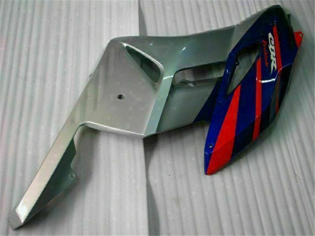 2004-2005 Honda CBR1000RR Motorcycle Fairings - Silver Red Blue Black Stripe Canada Websites