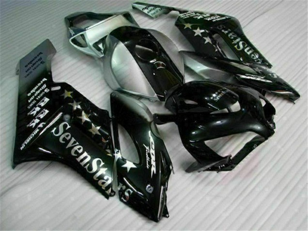 2004-2005 Honda CBR1000RR Motorcycle Fairings - Silver Glossy Black SevenStars Canada Websites