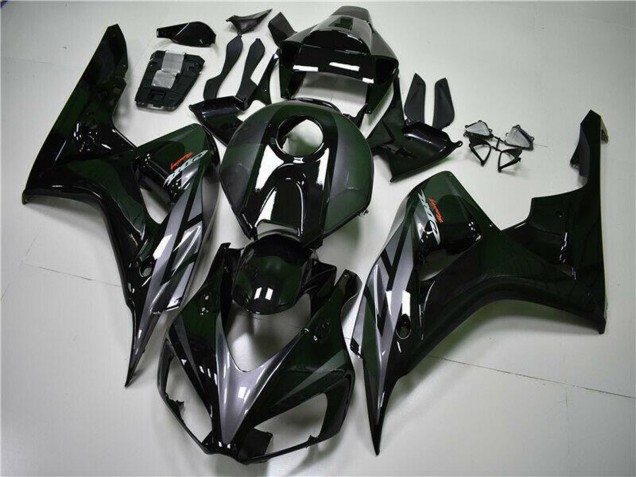 2004-2005 Honda CBR1000RR Motorcycle Fairings - Glossy Black Grey Canada Websites