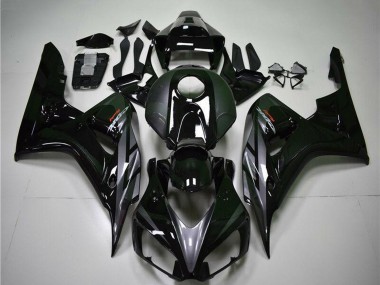 2004-2005 Honda CBR1000RR Motorcycle Fairings - Glossy Black Grey Canada Websites