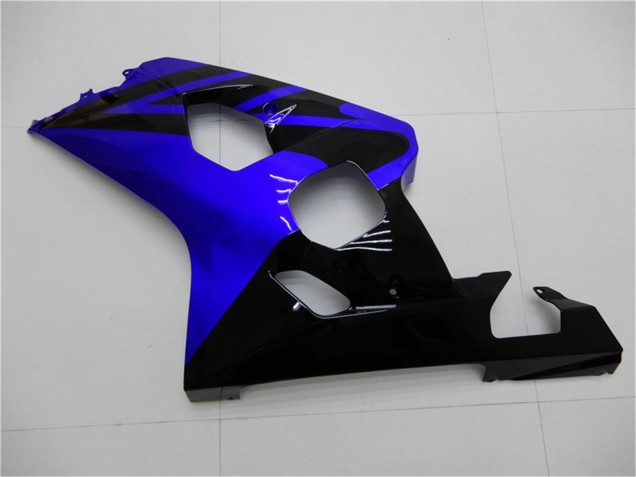 2004-2005 Suzuki GSXR 600/750 Motorcycle Fairings - Blue Glossy Black Canada Websites