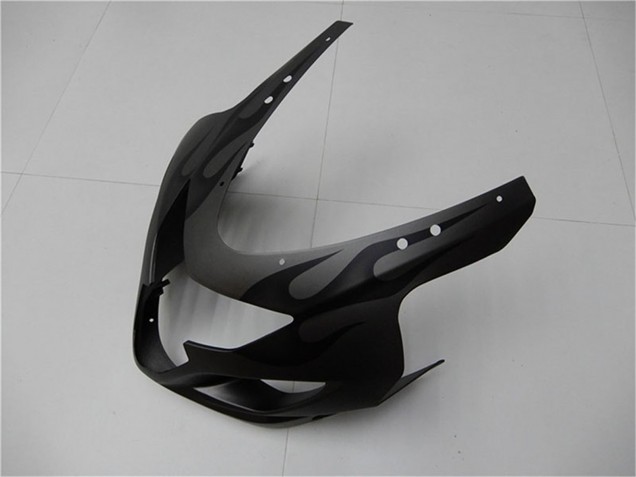 2004-2005 Suzuki GSXR 600/750 Motorcycle Fairings - Grey Black Flame Canada Websites