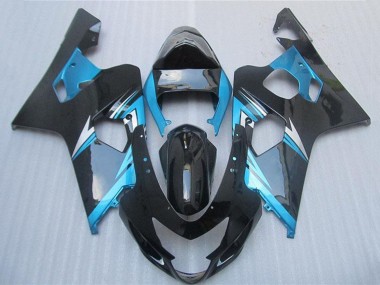 2004-2005 Suzuki GSXR 600/750 Motorcycle Fairings - Blue White Black Canada Websites