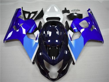 2004-2005 Suzuki GSXR 600/750 Motorcycle Fairing - White Blue Black Canada Websites