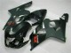 2004-2005 Suzuki GSXR 600/750 Motorcycle Fairings - Glossy Black Matte Black Red Decal Canada Websites
