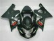 2004-2005 Suzuki GSXR 600/750 Motorcycle Fairings - Glossy Black Matte Black Red Decal Canada Websites