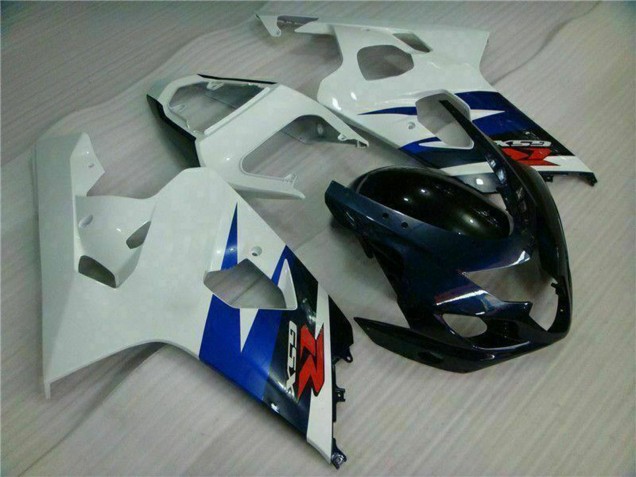 2004-2005 Suzuki GSXR 600/750 Motorcycle Fairings - White Blue Glossy Black Red Canada Websites